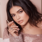 Model with Kylie Jenner Perfume