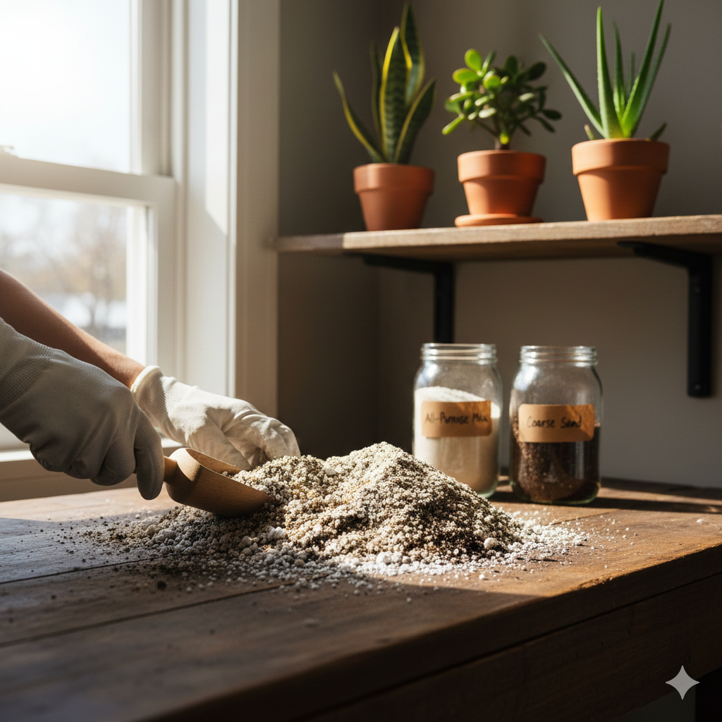 Cactus and Succulent Mix Perfect for Dry-Loving Plants