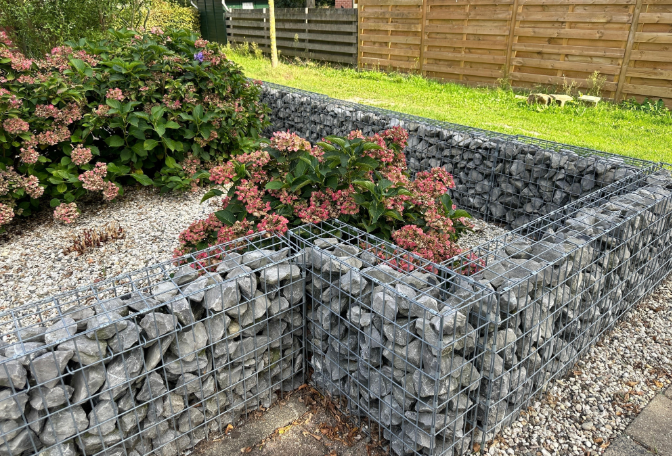 Gabion Wall Edging