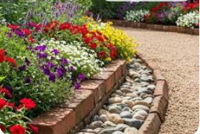 Mixed-Material Edging