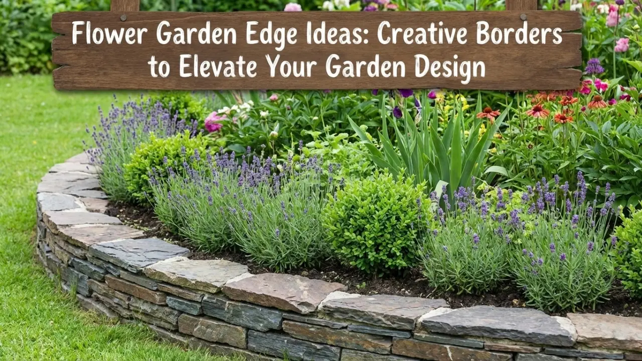 Flower Garden Edge Ideas: Creative Borders to Elevate Your Garden Design